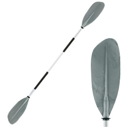 Весло 220 см разборное байдарочное алюминий пластик Easterner (C50444)